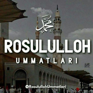 Логотип канала rasululloh_ummatlari_gruppasi