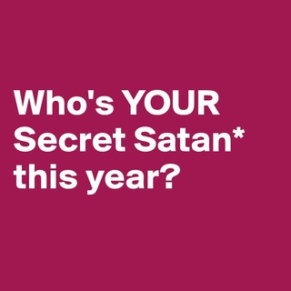 Логотип канала secret_satan