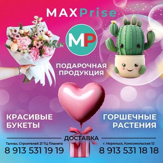 Логотип канала maxprise