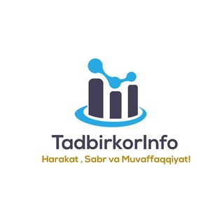 Логотип канала tadbirkorinfo