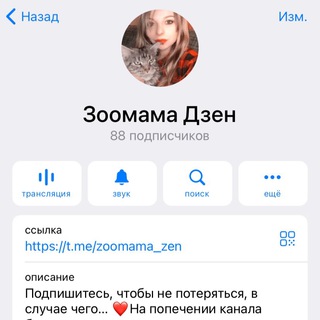 Логотип канала zoomama_chat