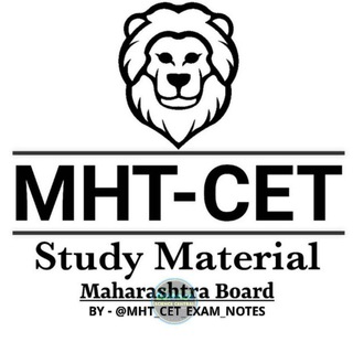 Логотип канала mht_cet_exam_notes