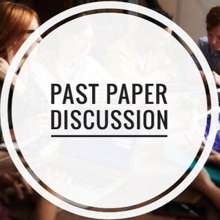 Логотип канала pastpaperdiscussion