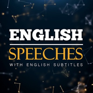 Логотип канала english1speeches