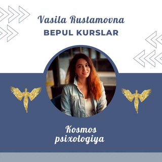 Логотип канала vasila_rustamovna_bepul_kurslar