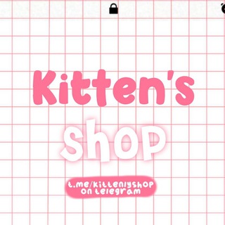 Логотип канала kittenlyshop