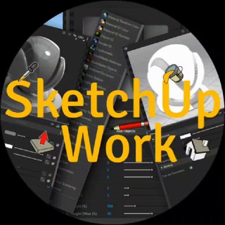 Логотип канала Sketchup_work