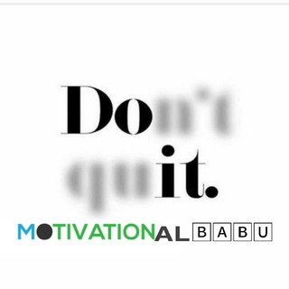 Логотип канала motivational_babu