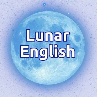 Логотип канала lunar_english