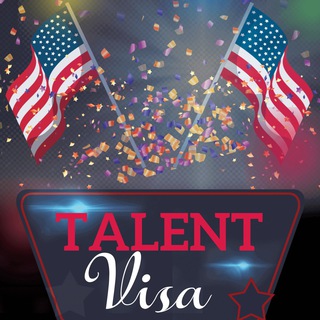 Логотип канала talent_visa_usa