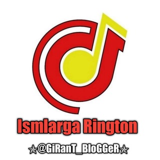 Логотип канала ismlarga_ringtonguz