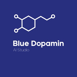 Логотип канала bluedopamine_ai