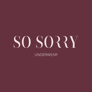 Логотип канала so_sorry_underwear