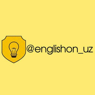 Логотип канала englishon_uz