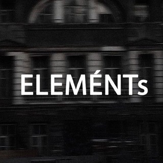 Логотип канала elementsshop