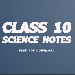 Логотип канала class_10_science_notes