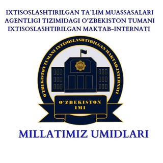 Логотип канала millatimiz_umidlari