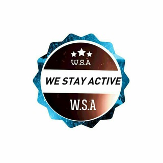 Логотип канала we_stay_active