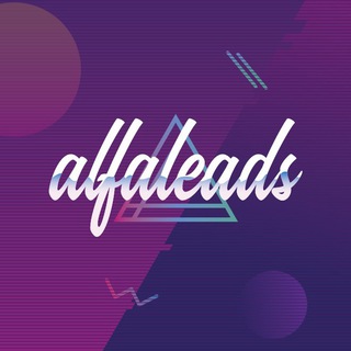 Логотип канала alfaleads_official