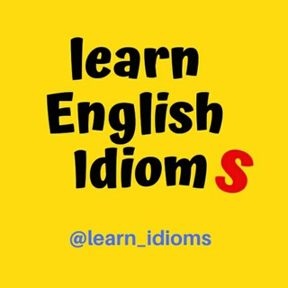 Логотип канала learn_idioms