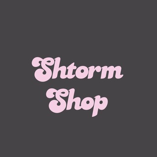 Логотип канала shtormshop