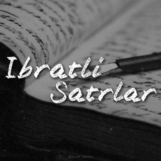 Логотип канала ibratli_satrlarr