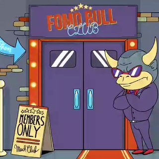 Логотип канала fomobullclub