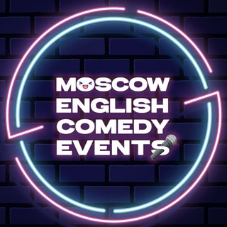 Логотип канала moscowenglishcomedy