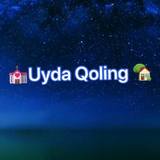 Логотип канала uyda_qoliingg