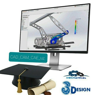 Логотип канала cad_cam_cae_uz