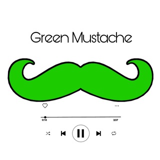 Логотип канала greenmustacheforyou