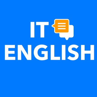 Логотип канала it_english_blog