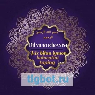 Логотип dilmurodraxim