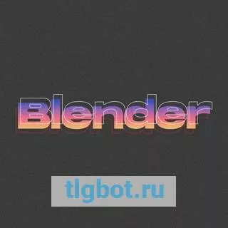 Логотип blenderist3d